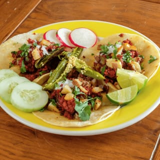 Chorizo con Papas Tacos