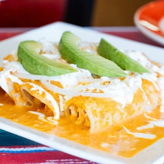 Enchipocladas (Enchiladas)