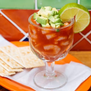 Coctel de Camarones (Shrimp Cocktail)