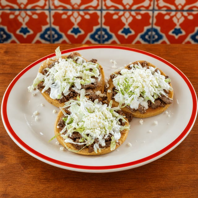 Bistec (Grilled Steak) Sope.