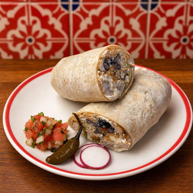 Al Pastor Burrito.