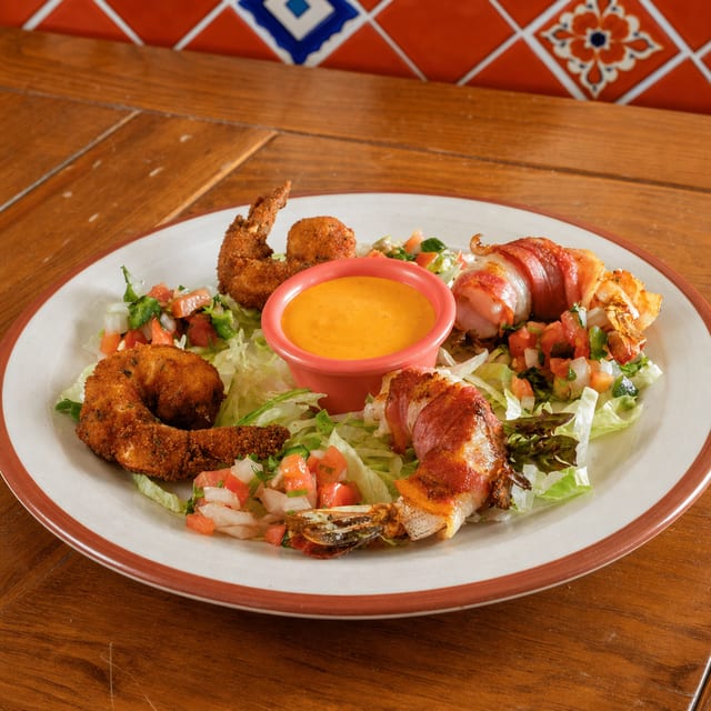 Camarones Garibaldi (Garibaldi Shrimp).