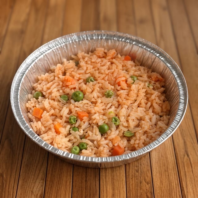 Rice and Refried Beans.