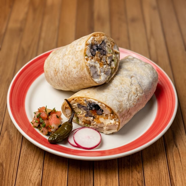 Al Pastor Burrito.